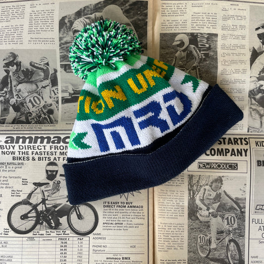 MRD "One Nation Under a Tube" Heritage Logo Bobble Hat - Limited to 20 pieces