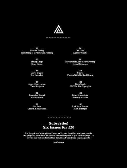 The Albion BMX Magazine Issue 8